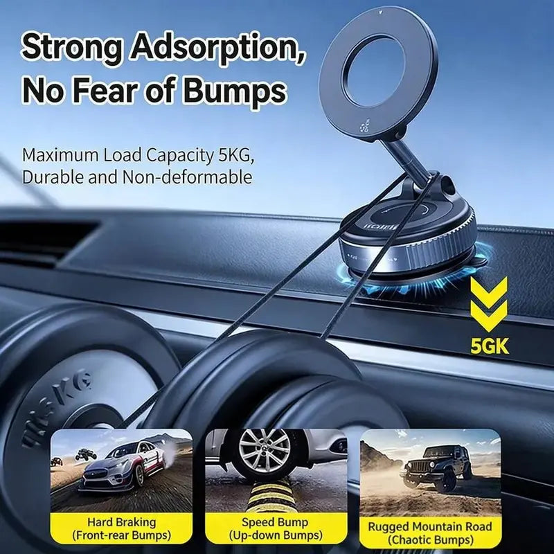 【DealsForYouDays】Dreamrile 2.0 Foldable Magnetic Car Phone Holder